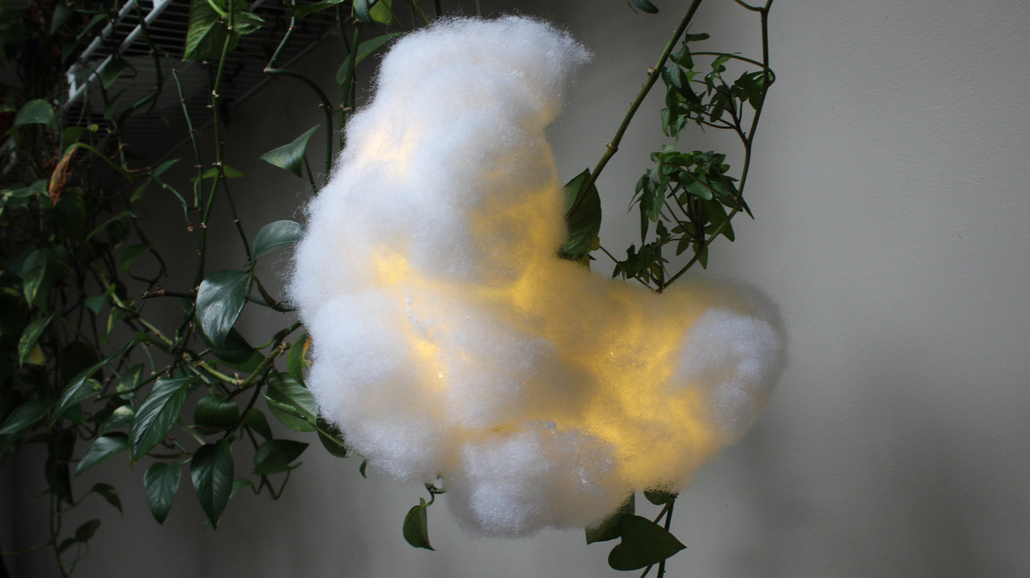 white cloud light